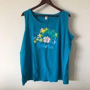 Vintage Hawaii Tank Top Sz XL